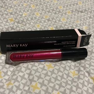 Mary Kay unlimited lip gloss in berry delight brand